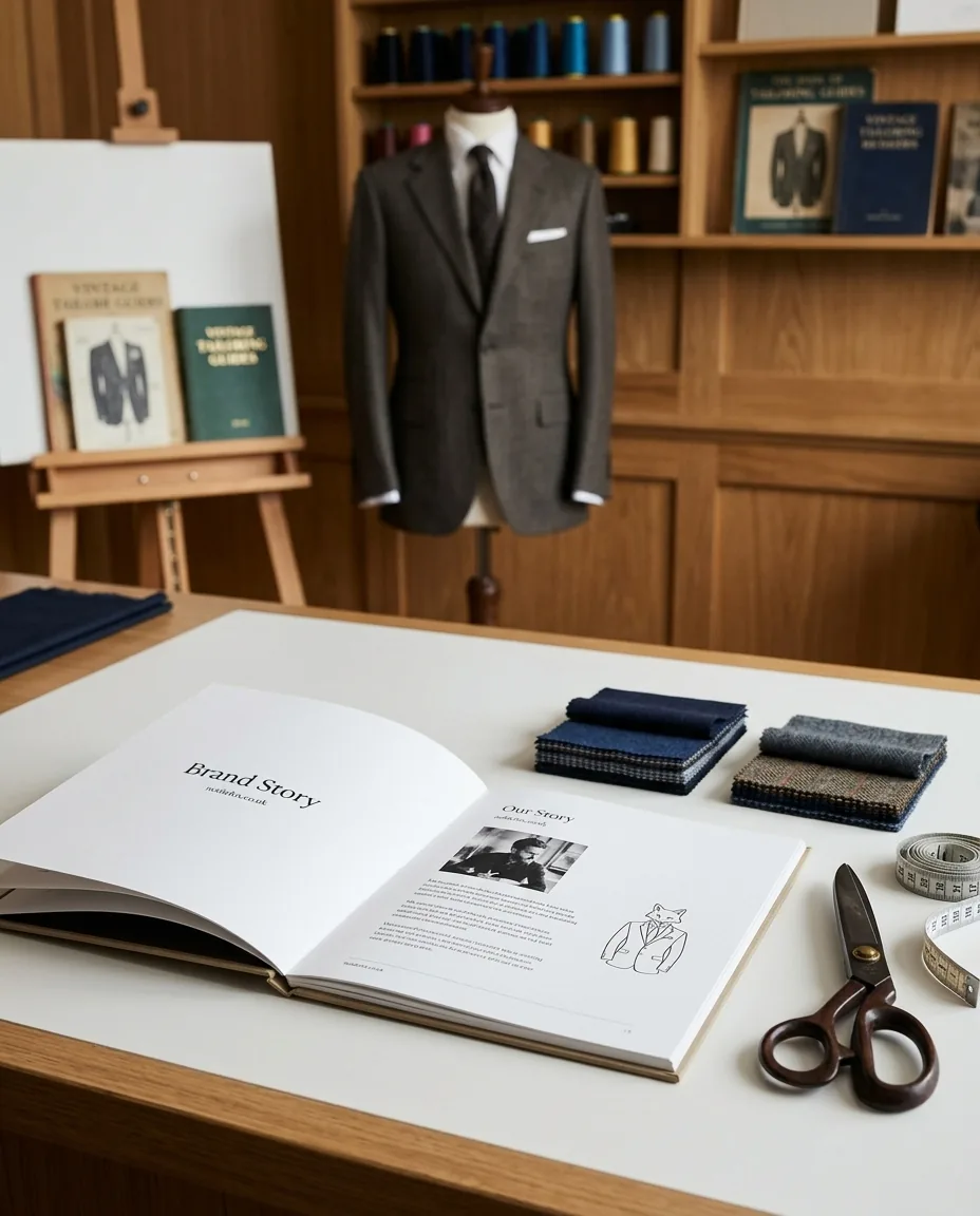 Noble Fox bespoke tailoring brand story