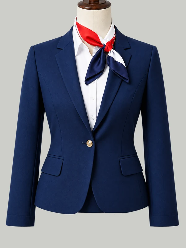 Women's Cabin Crew Blazer - bespoke airline uniform by Noble Fox