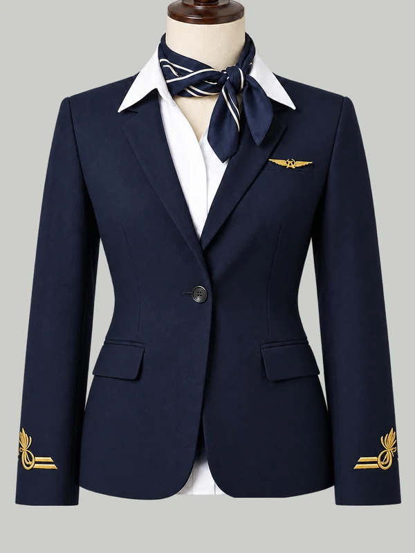 Women's Senior Crew Jacket - bespoke airline uniform by Noble Fox