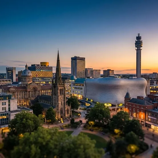 Birmingham skyline