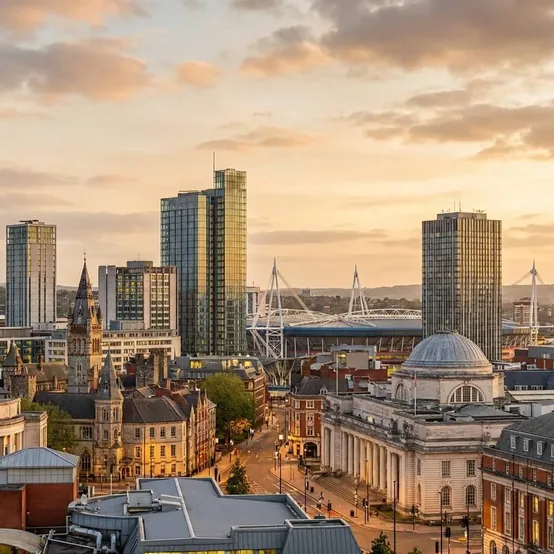 Cardiff skyline