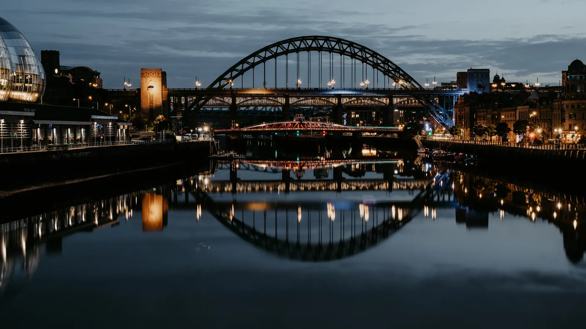 Newcastle city skyline - Noble Fox bespoke tailoring in Newcastle
