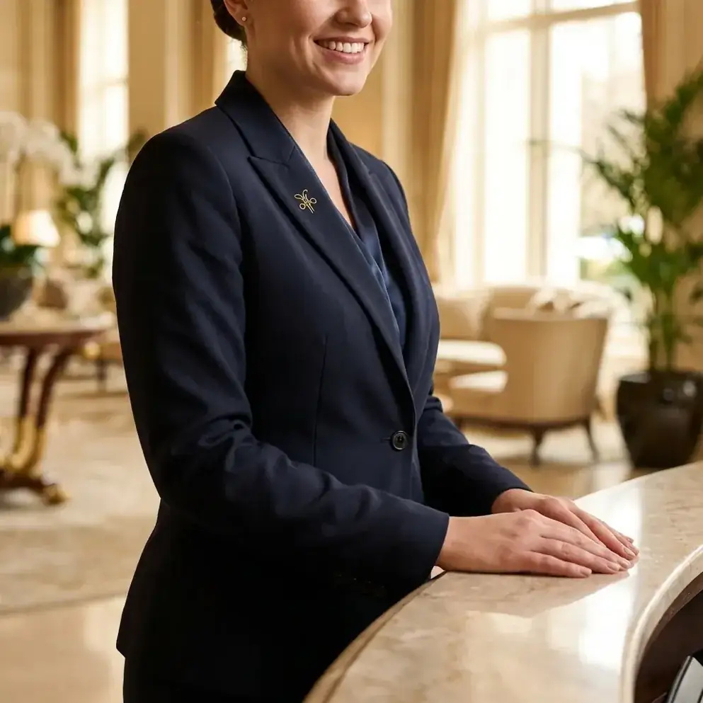 Hotel and concierge team bespoke uniform outfitting