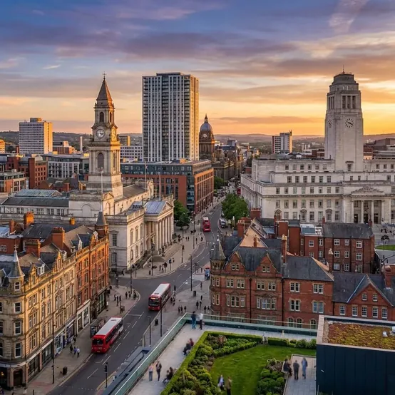 Leeds skyline