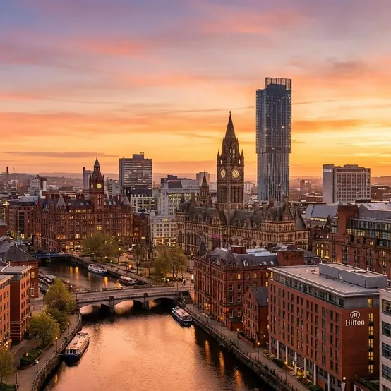 Manchester skyline