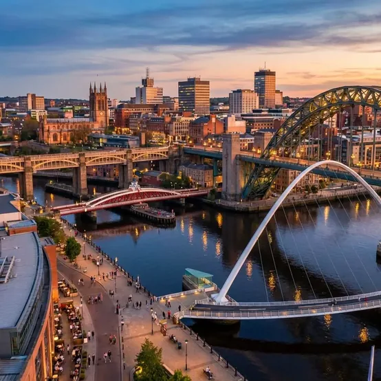 Newcastle skyline