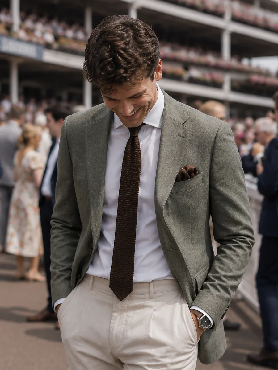 The Derby race day suit by Noble Fox
