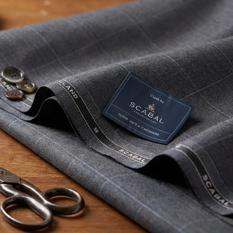 Scabal premium suiting fabric