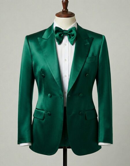 Womens Green Tuxedo