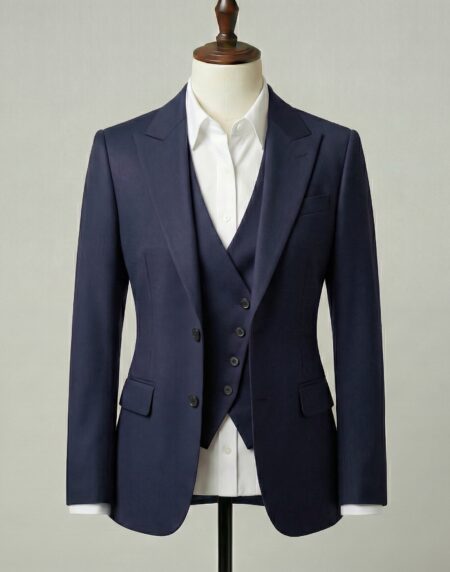 Womens Midnight Blue Suit