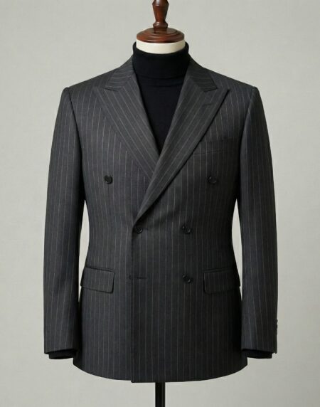 Pin Stripe Double Breasted