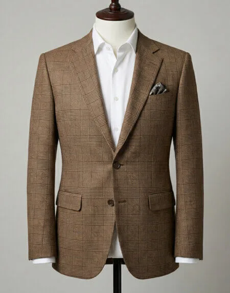 Brown Tweed Suit